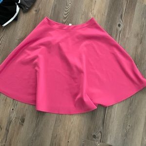 Pink skirt